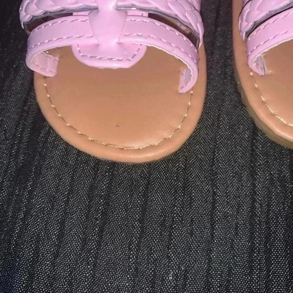LOT OF 2 BEBE GIRLS SANDALS SIZE 5 - Picture 6 of 8